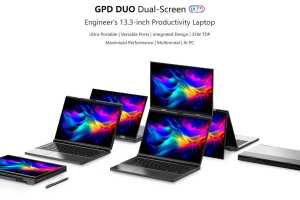 GPD's powerful dual-OLED laptop is now available to order