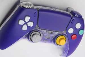 Custom 'CubeSense' PS5 controller is a gorgeous GameCube throwback