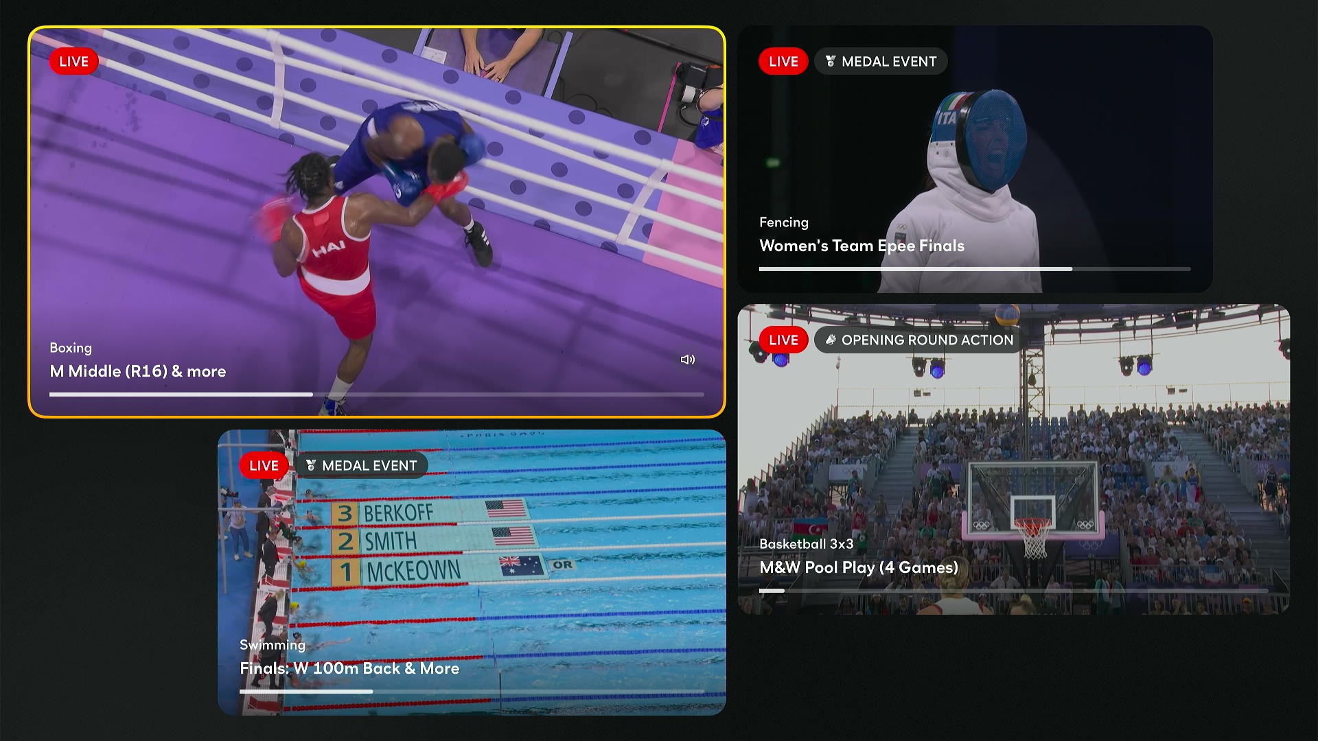 Best new use of streaming: The Olympics on Peacock